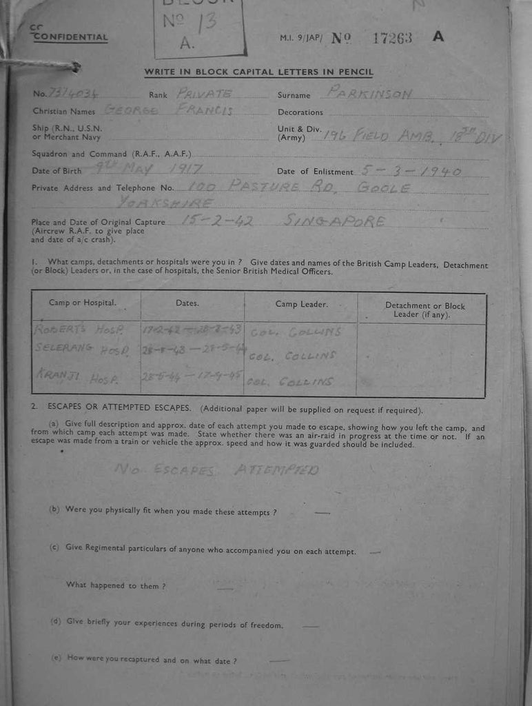 Parkinson-George-Francis