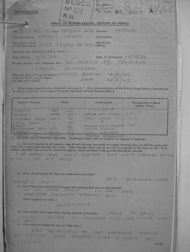 Parsons-Thomas-Henry