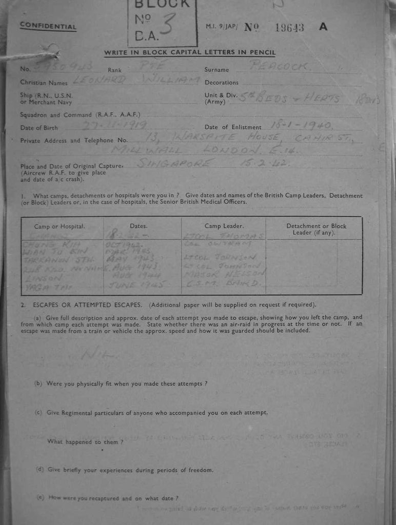 Peacock-Leonard-William