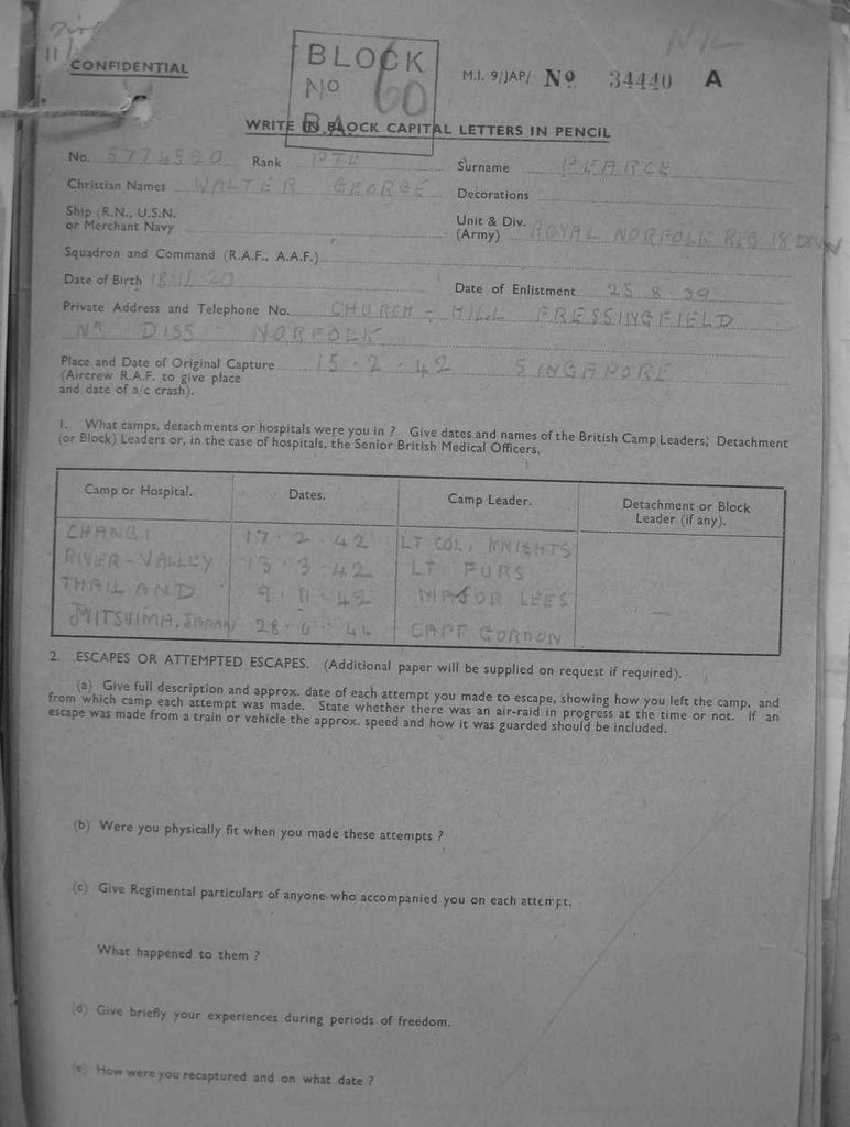 Pearce-Walter-George