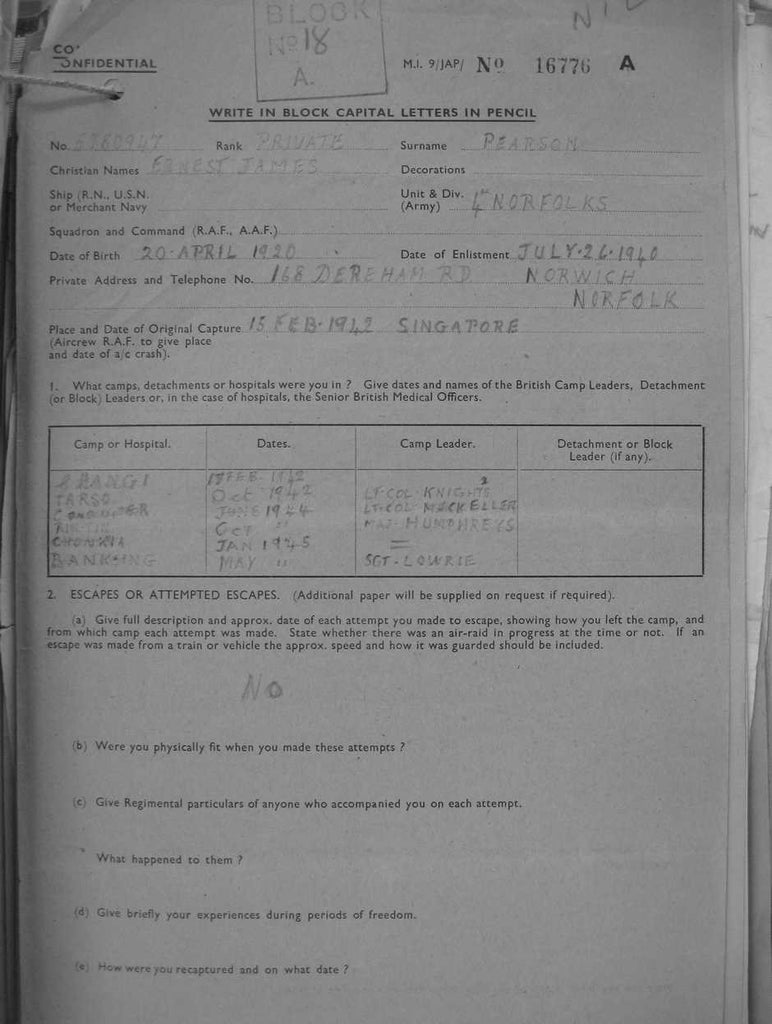 Pearson-Ernest-James