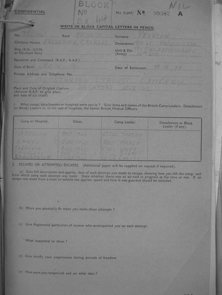 Pearson-Frederick-Charles