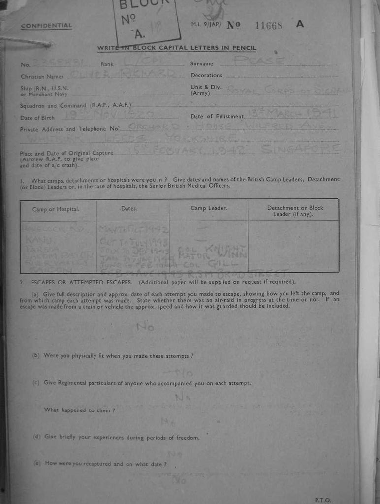 Pease-Oliver-Richard