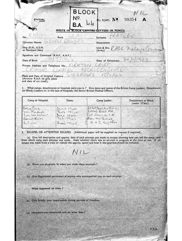 Pratley, George Edward