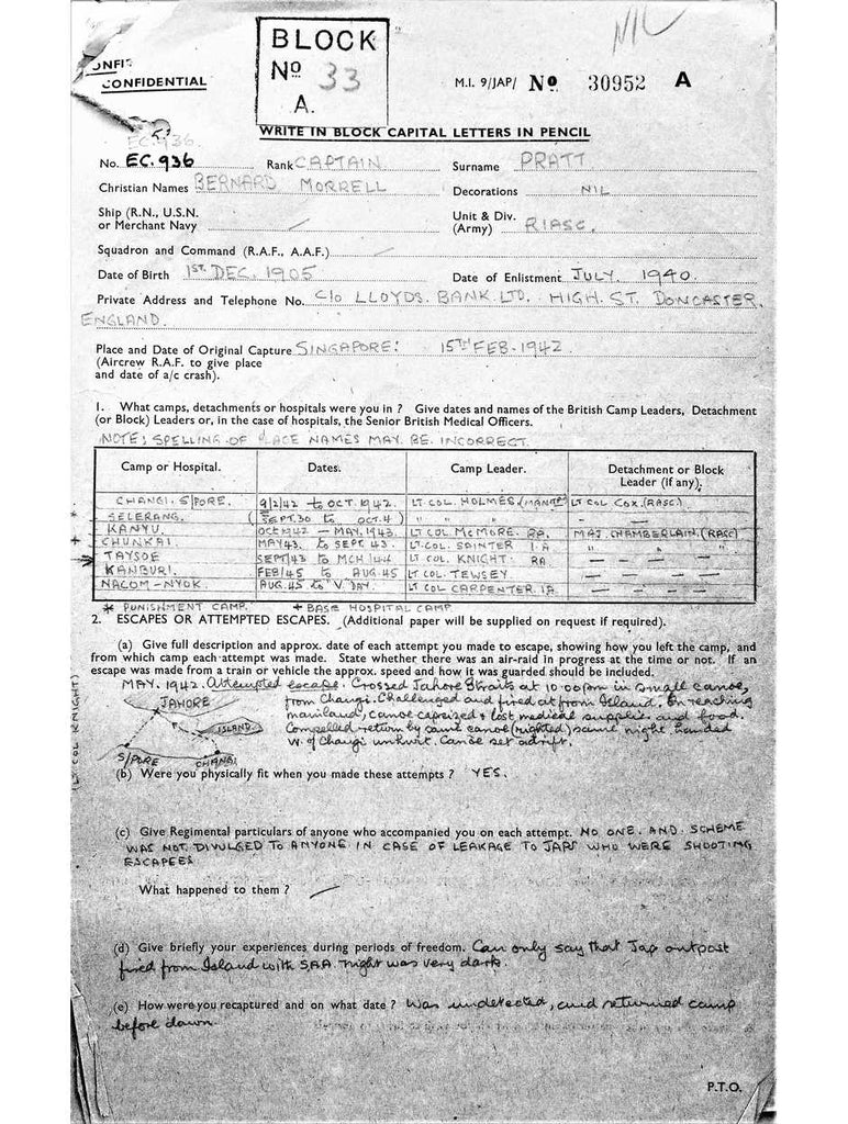 Pratt, Bernard Morrell