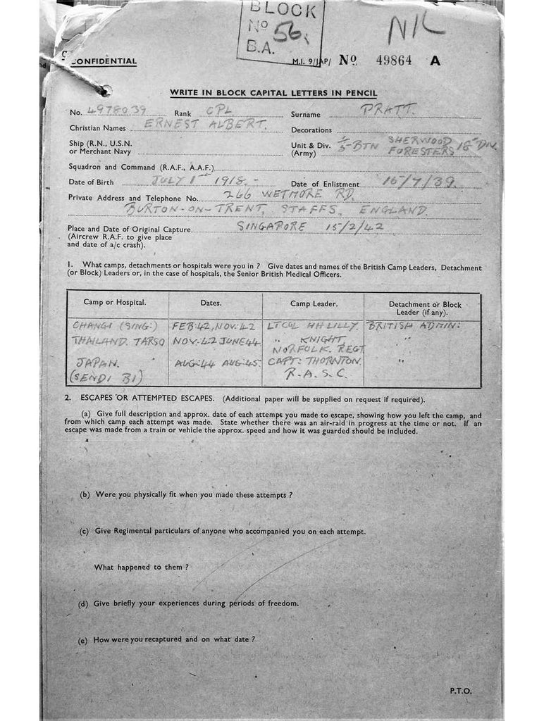 Pratt, Ernest Albert