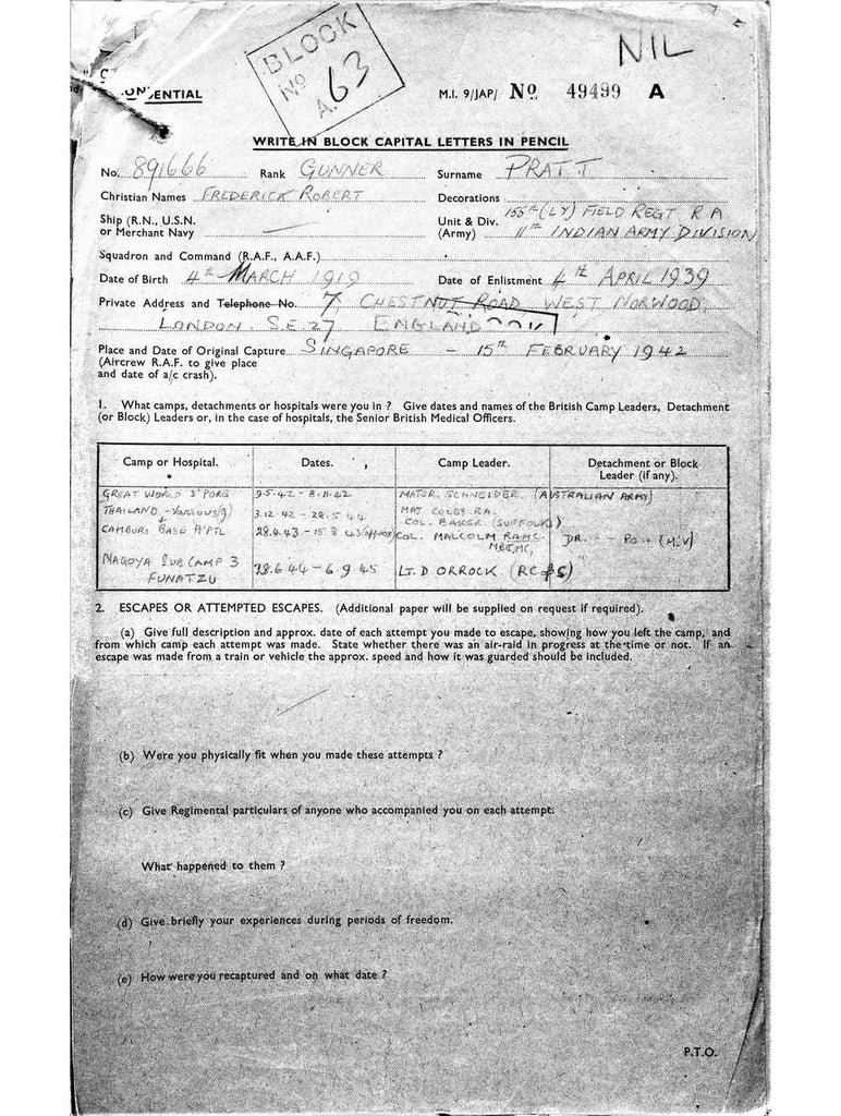 Pratt, Frederick Robert