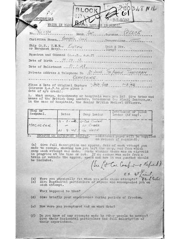 Preece, Bernard John