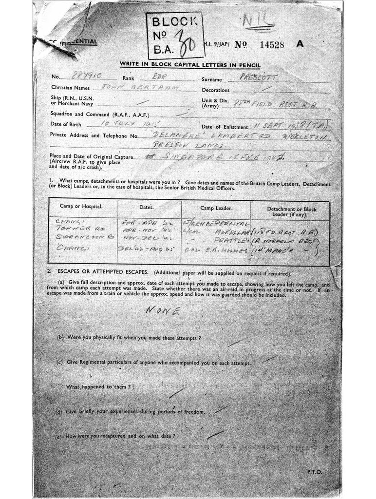 Prescott, John Bertram