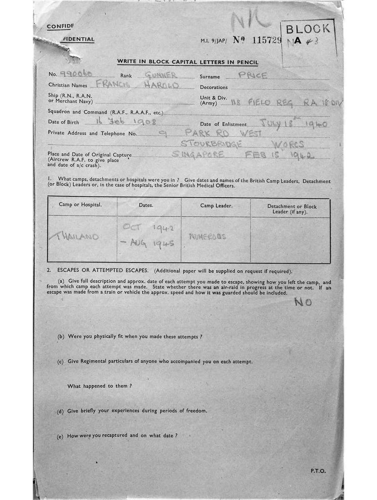 Price, Francis Harold