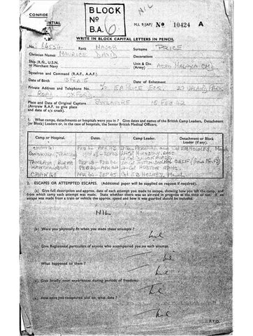 Price, Maurice David