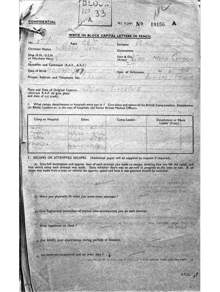 Priest, Walter James