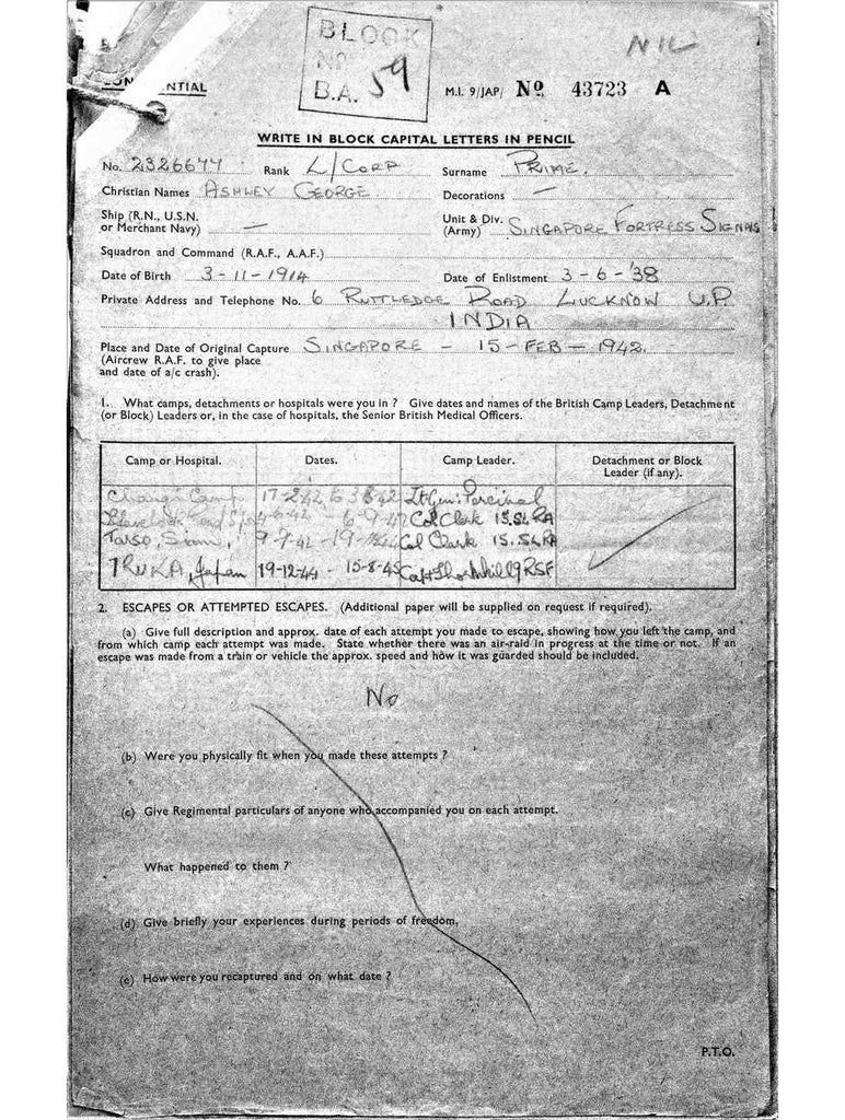 Prime, Ashley George