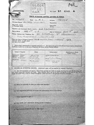 Prince, Alfred William