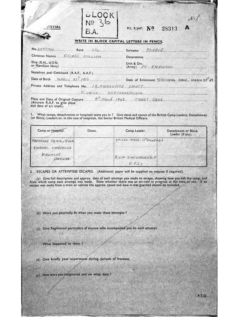 Pringle, George William