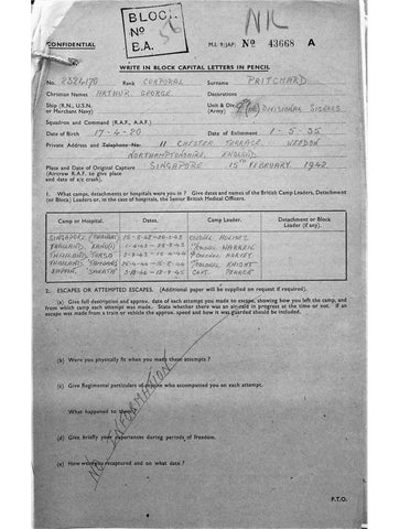 Pritchard, Arthur George