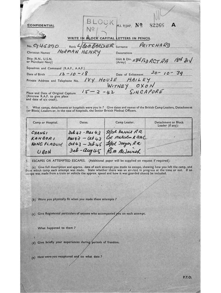 Pritchard, Norman Henry