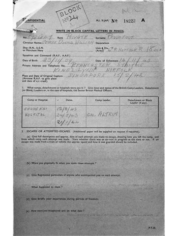 Proudfoot, George David William