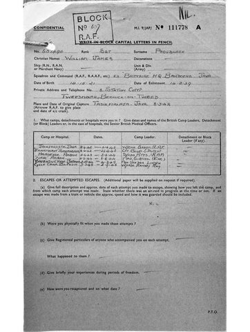 Proudlock, William James