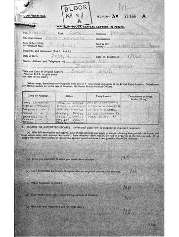 Proudman, Ernest Kenneth