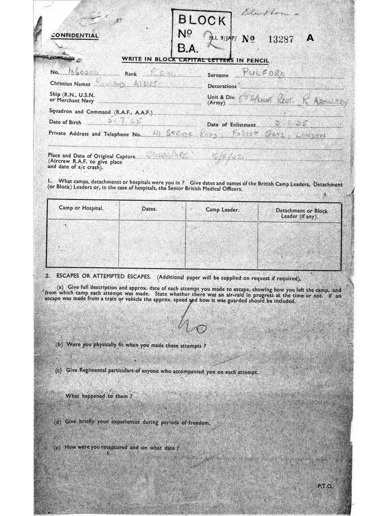 Pulford, Rowland Albert