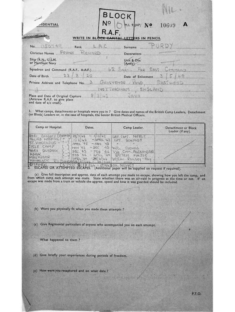 Purdy, Frank Richard