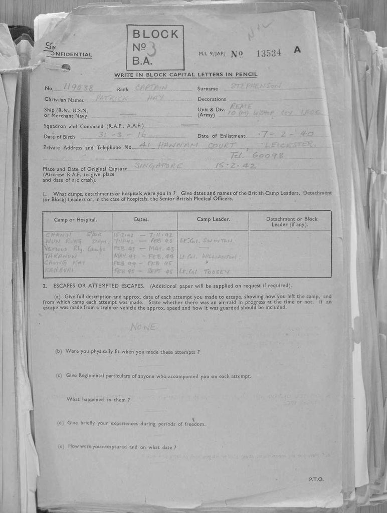 Stephenson-Patrick-Hay