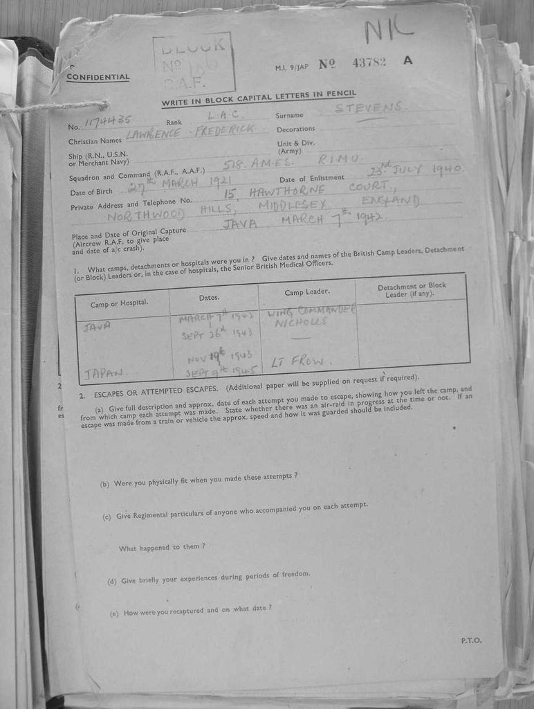 Stevens-Lawrence-Frederick