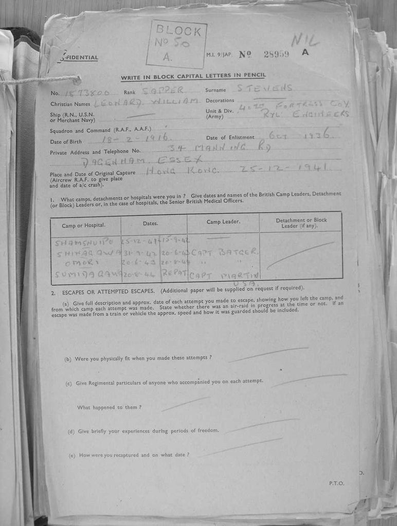 Stevens-Leonard-William