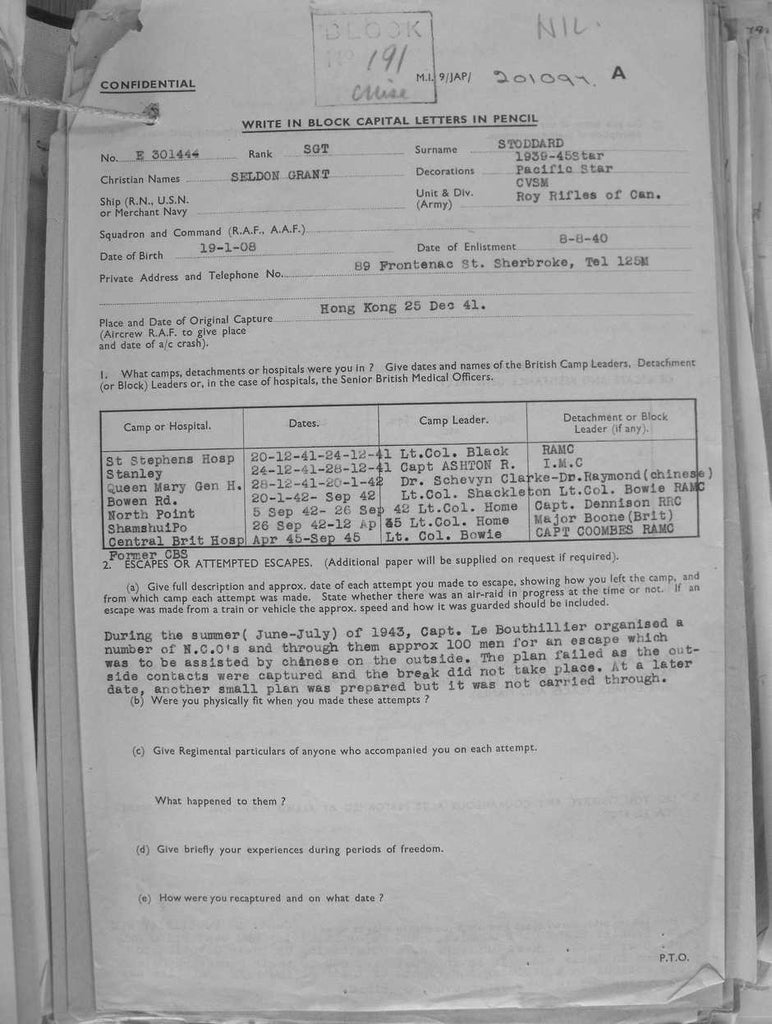 Stoddard-Seldon-Grant