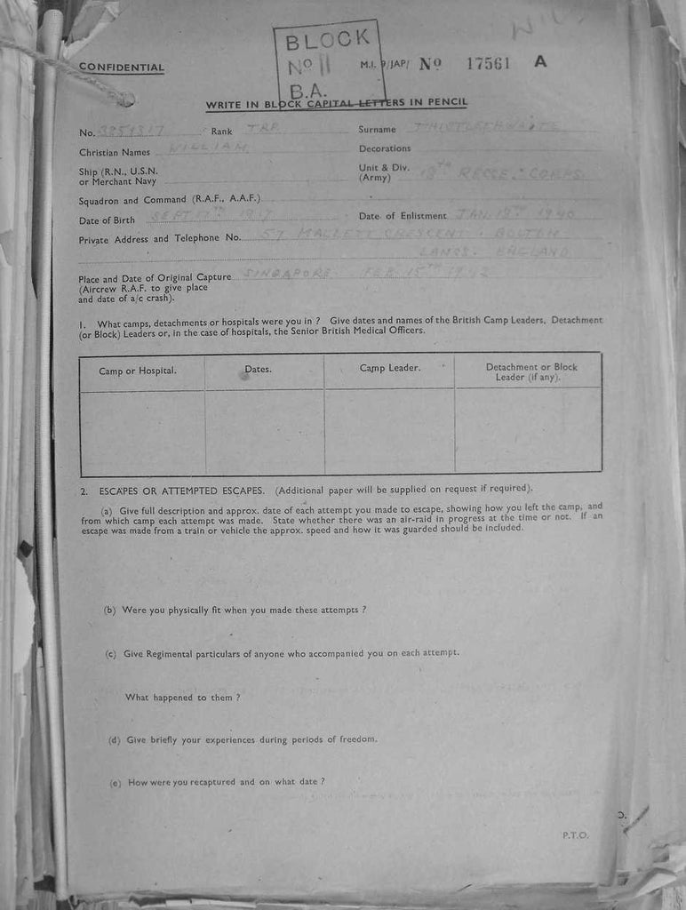 Thistlethwaite-William