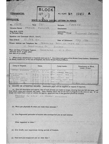 Thorne, Arnold Forster