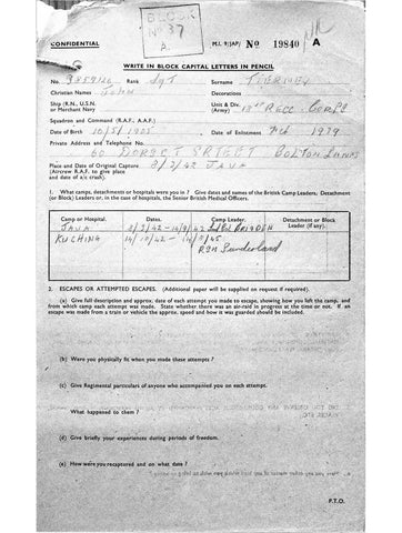 Tierney, John DOB 10 5 1905