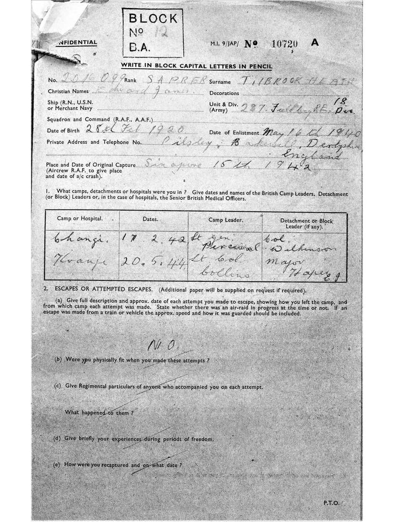 Tilbrook-Heath, Edward James