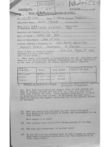 Timberley, Harry Thomas