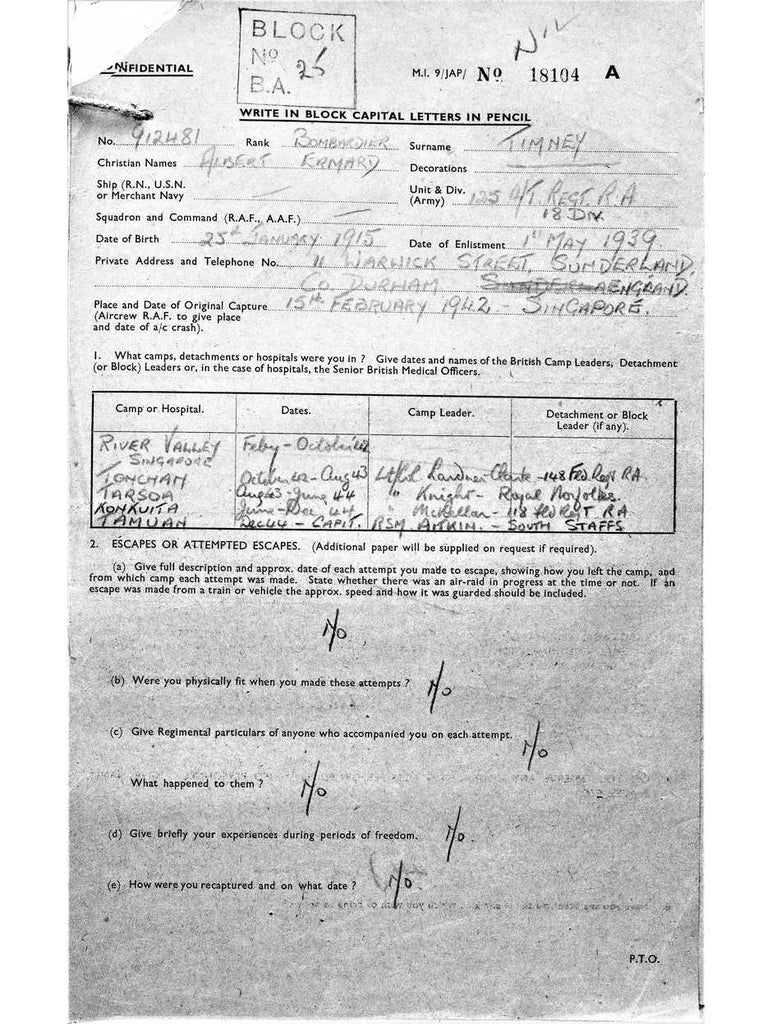 Timney, Albert Ermard