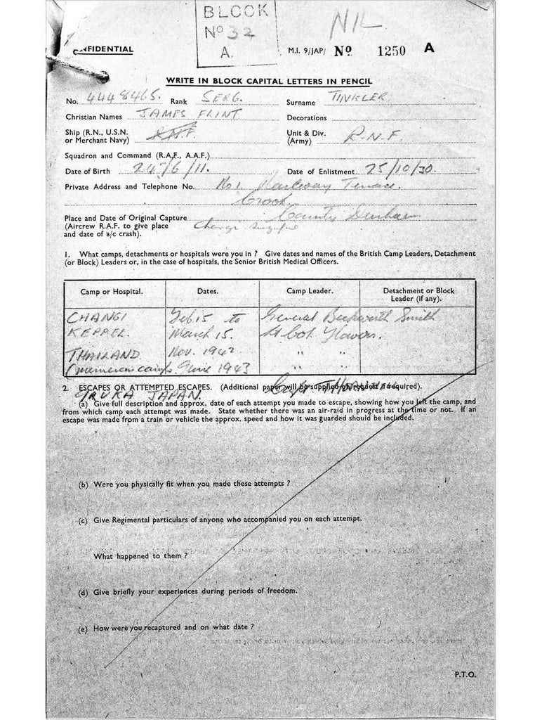 Tinkler, James Flint