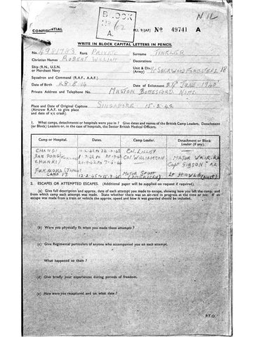 Tinkler, Robert William