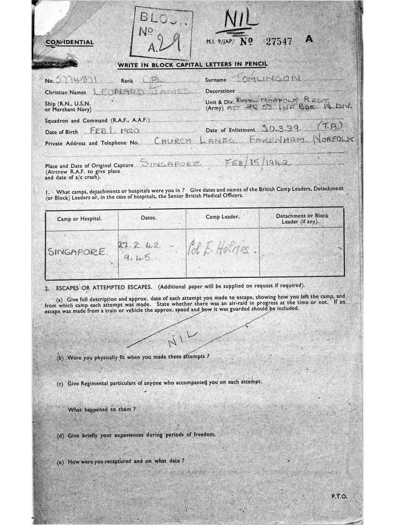 Tomlinson-Leonard-James