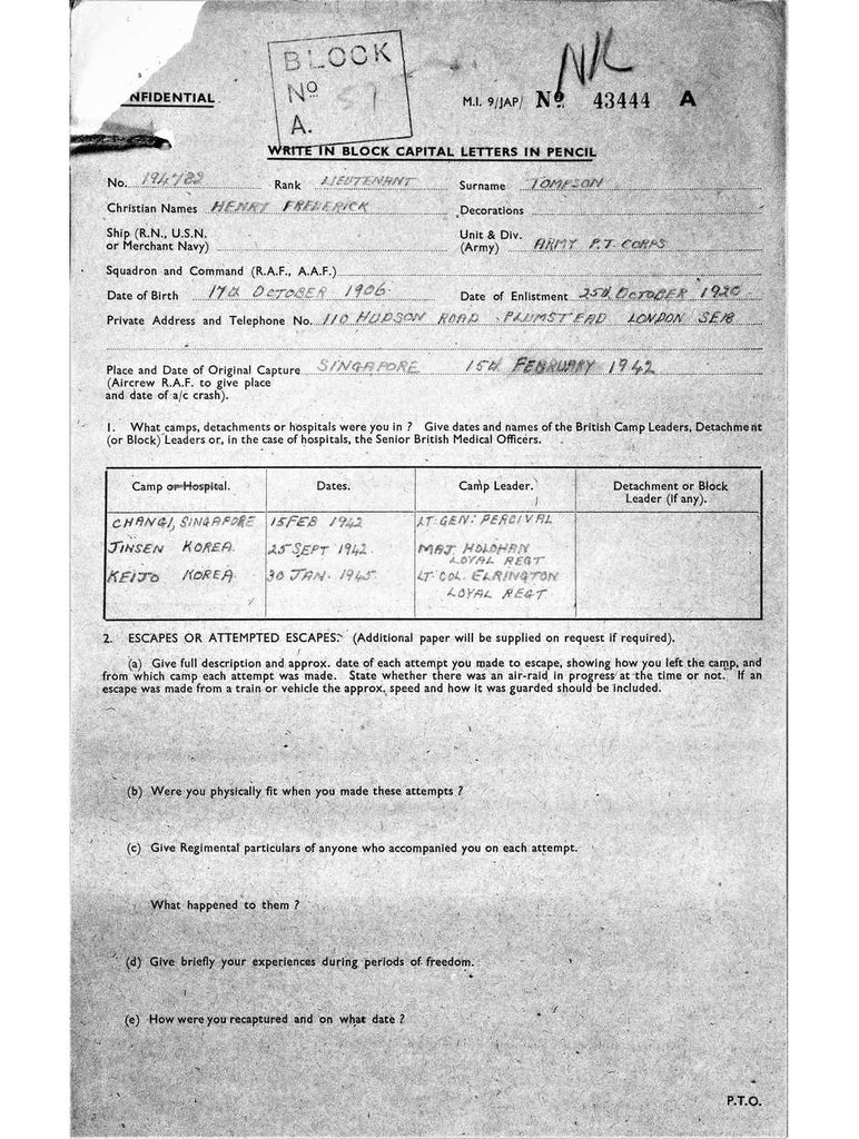 Tompson-Henry-Frederick