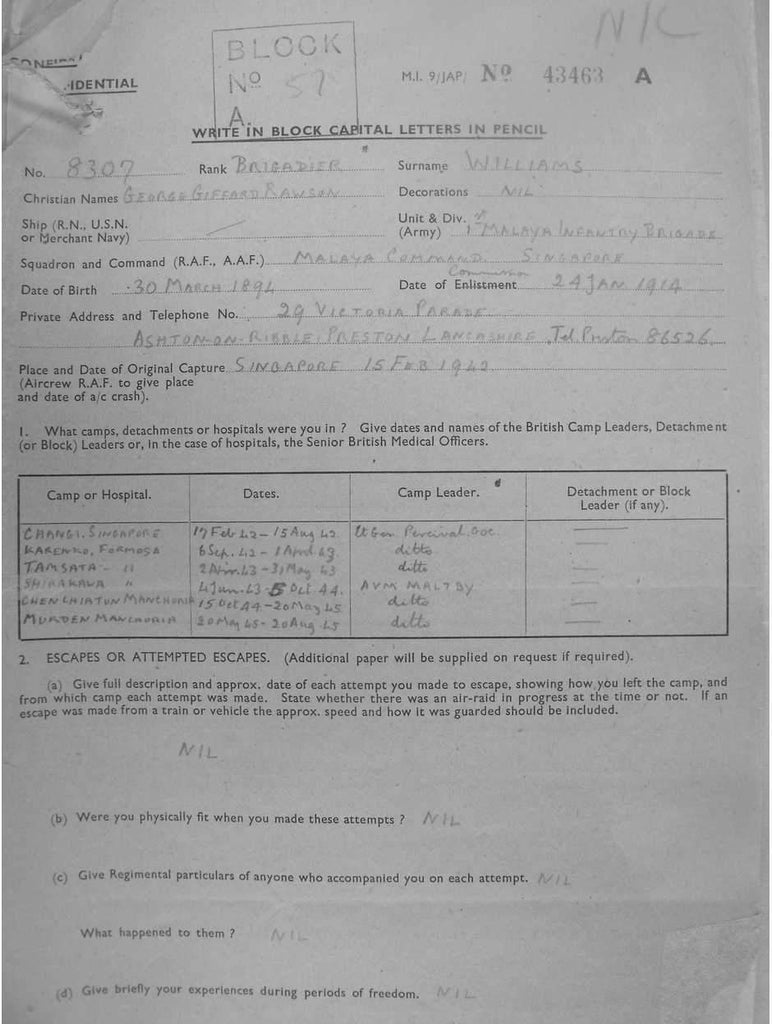 WILLIAMS-George-Giffard-Rawson