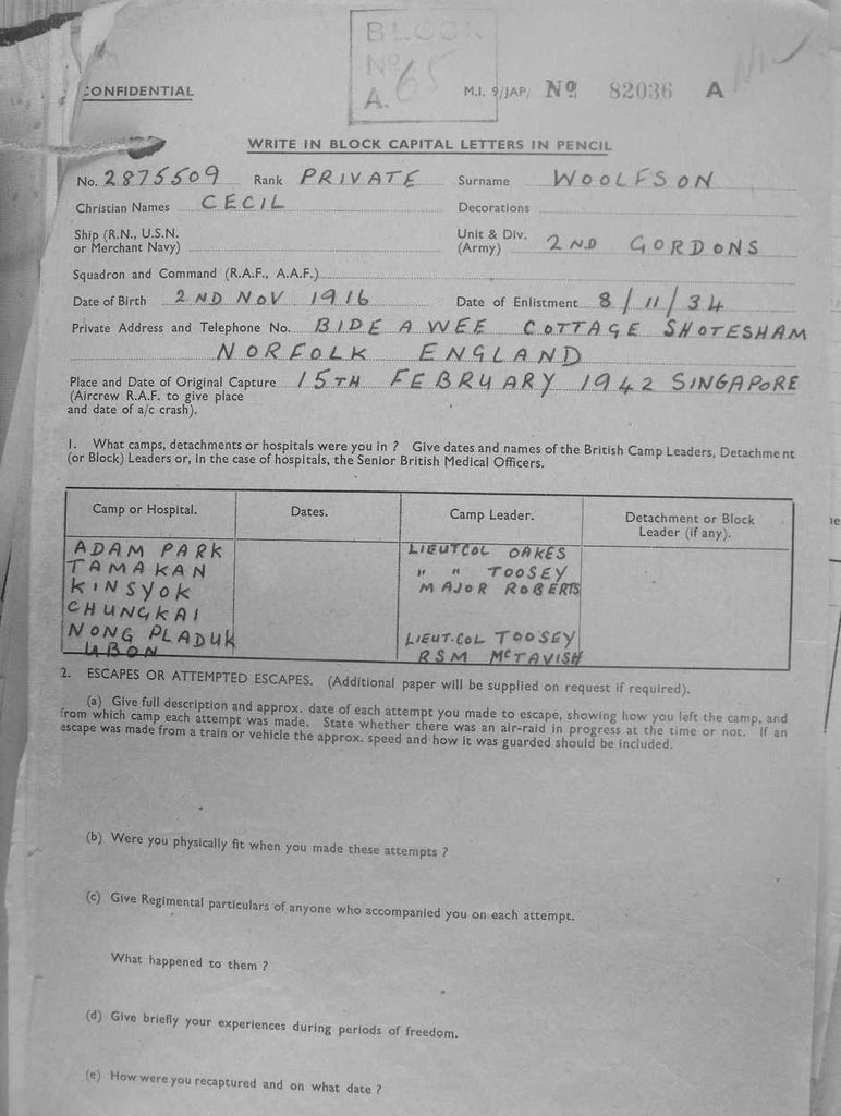 Woolfson-Cecil