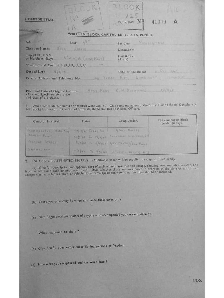 youngman, jack leslie